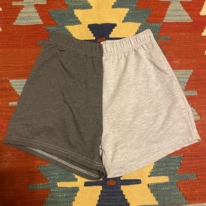 two color shorts